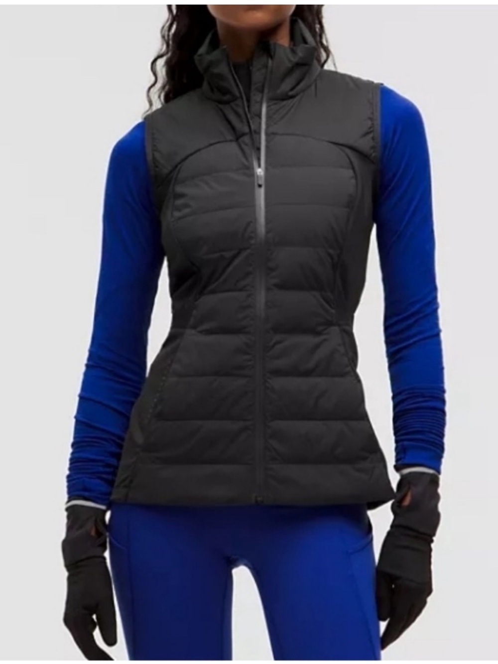 Lululemon Athletica Down For It All Vest Black Goose Down Quilted Vest - Picture 4 of 8